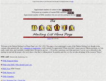 Tablet Screenshot of dakota-truck.net
